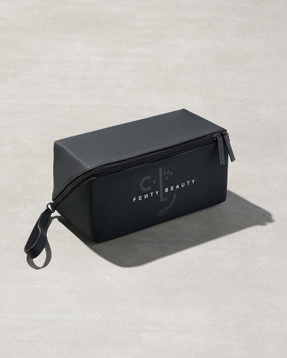 One black rectangular bag with Fenty branding on a gray background
