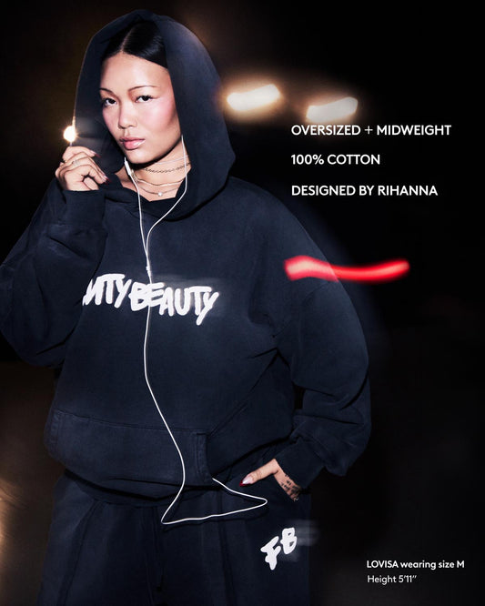 Fenty Beauty Oversized Unisex Hoodie — L