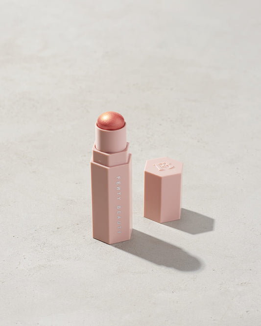 Match Stix Shimmer Skinstick shown in shade Yacht Lyfe on a concrete background.