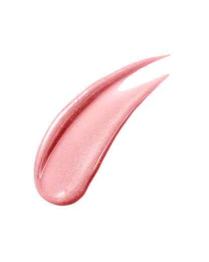 A smear of Gloss Bomb Universal Lip Luminizer in the shade $weet Mouth on a white background.