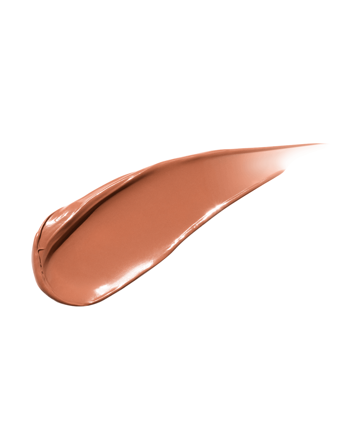 smear of Fenty Beauty Gloss Bomb Cream Color Drip Lip Cream lip gloss shown in shade Honey Waffles