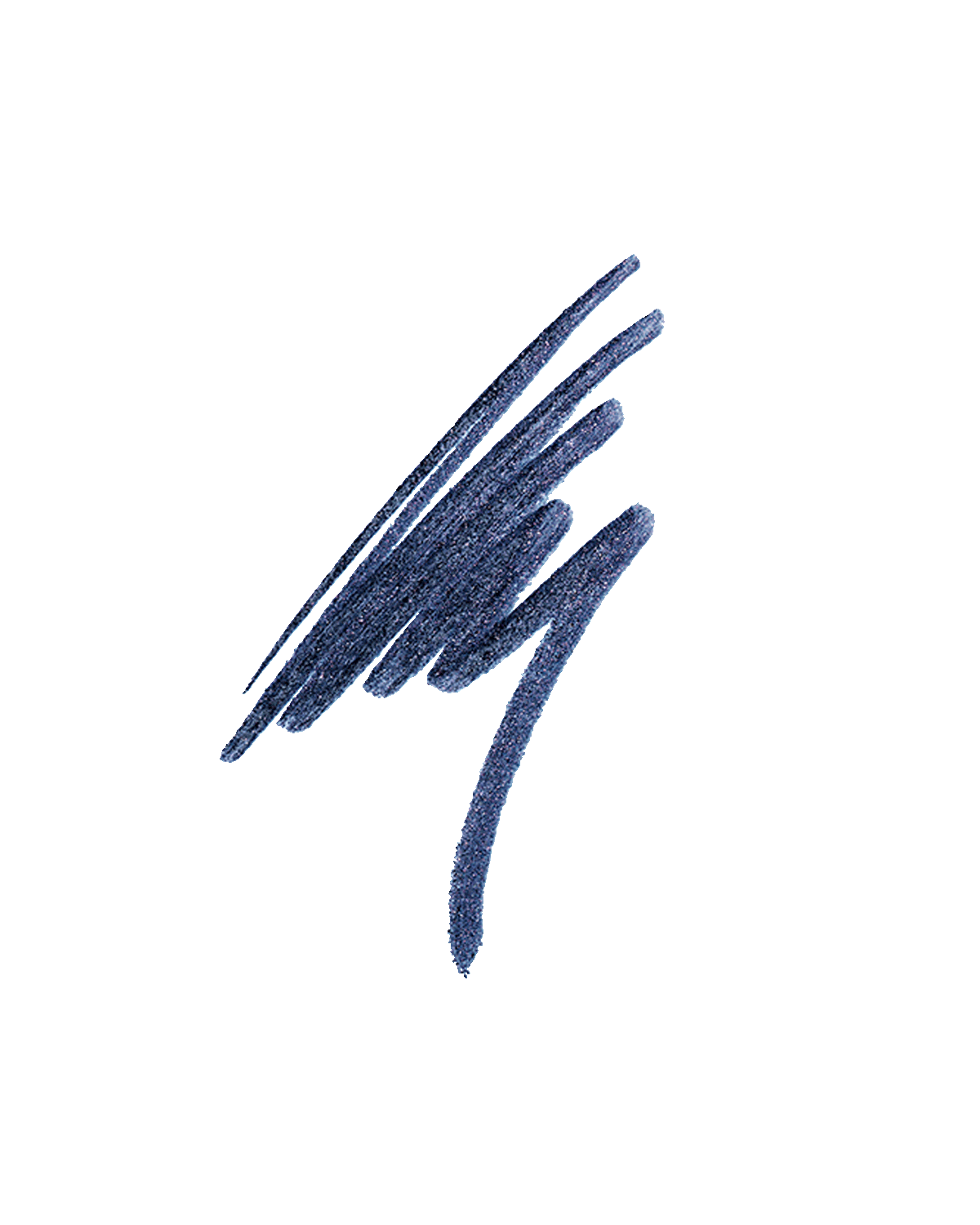 Flypencil Longwear Pencil Eyeliner smear shown in shade Navy or Die