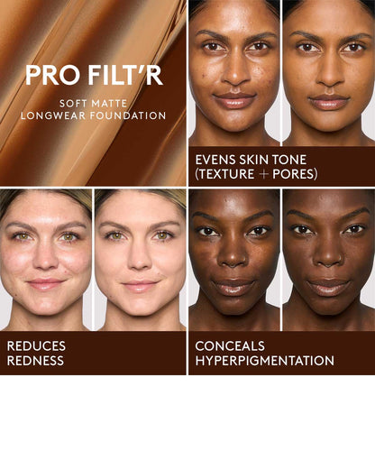 Pro Filt'r Soft Matte Longwear Foundation — #185