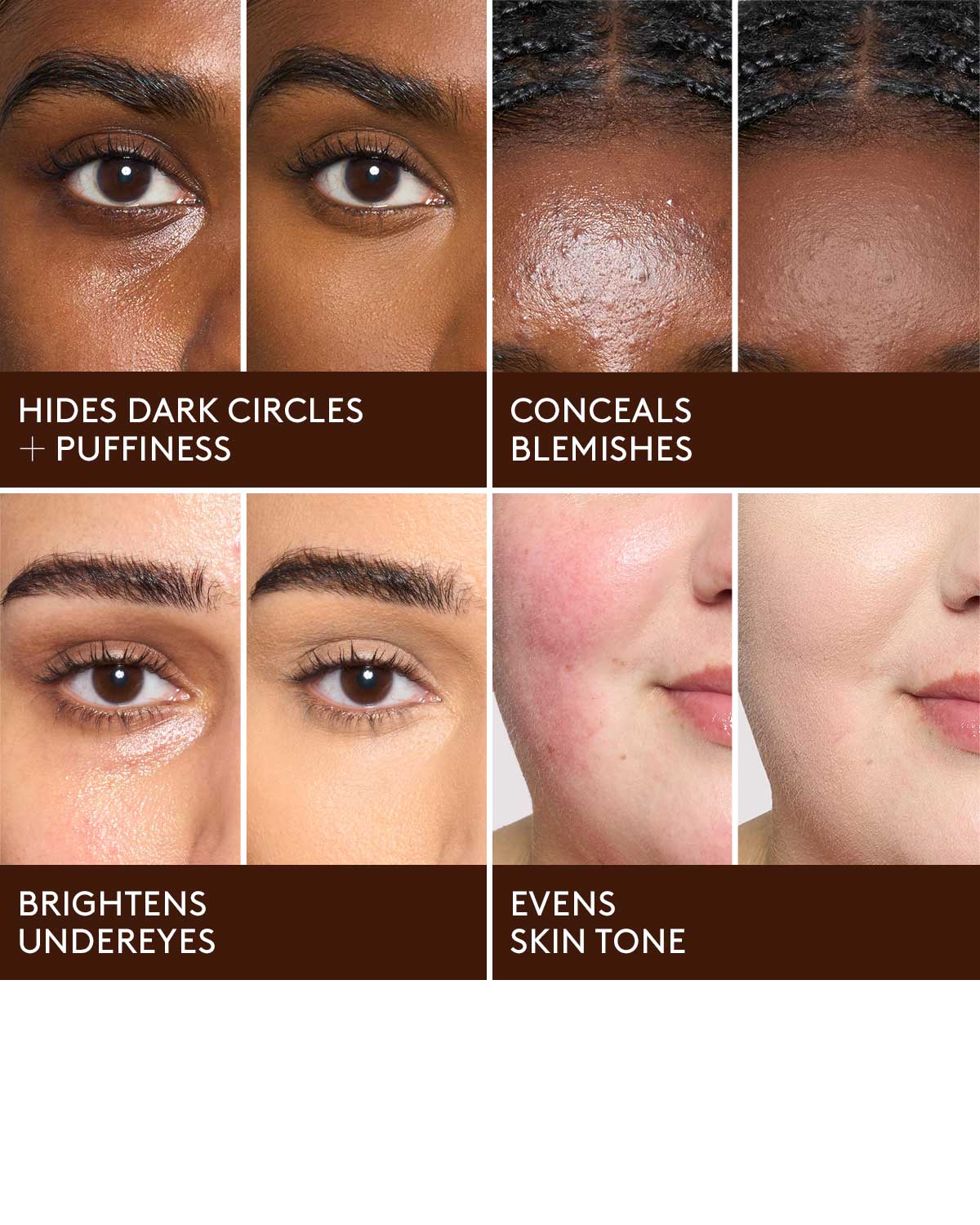 Fenty Beauty Pro Filt'r Instant Retouch Concealer product benefits.