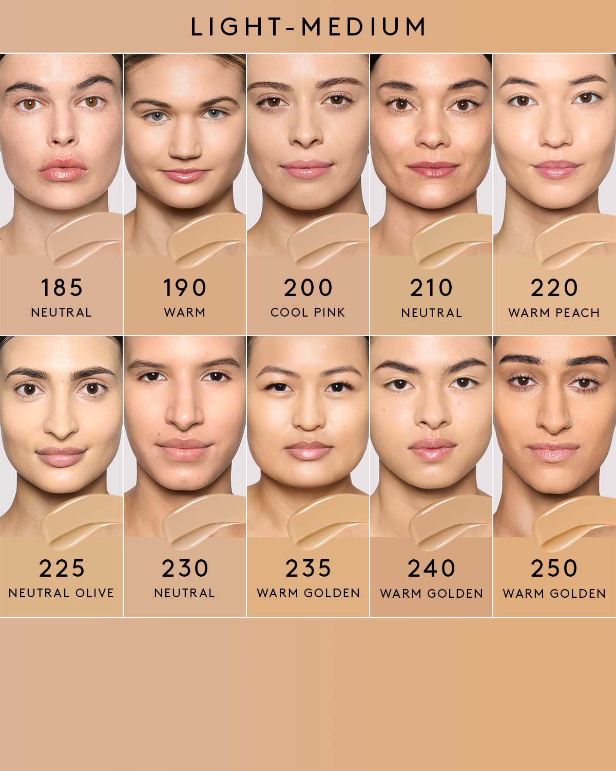 Soft'lit Naturally Luminous Longwear Foundation — 230