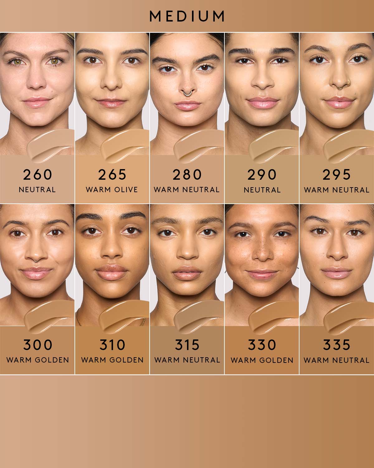 Soft'lit Naturally Luminous Longwear Foundation — 310