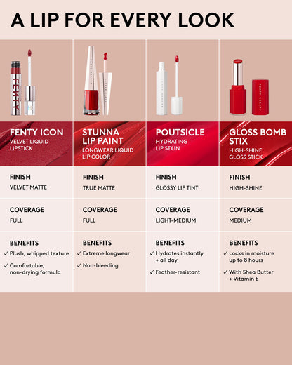 Poutsicle Hydrating Lip Stain — Fuchsia Wife