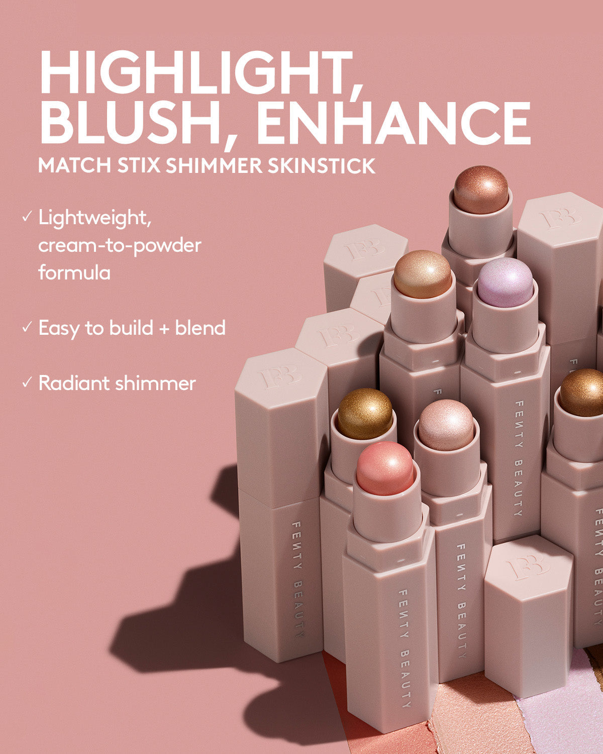 Mini Match Stix Duo Contour + Highlighter Set  — Light Medium