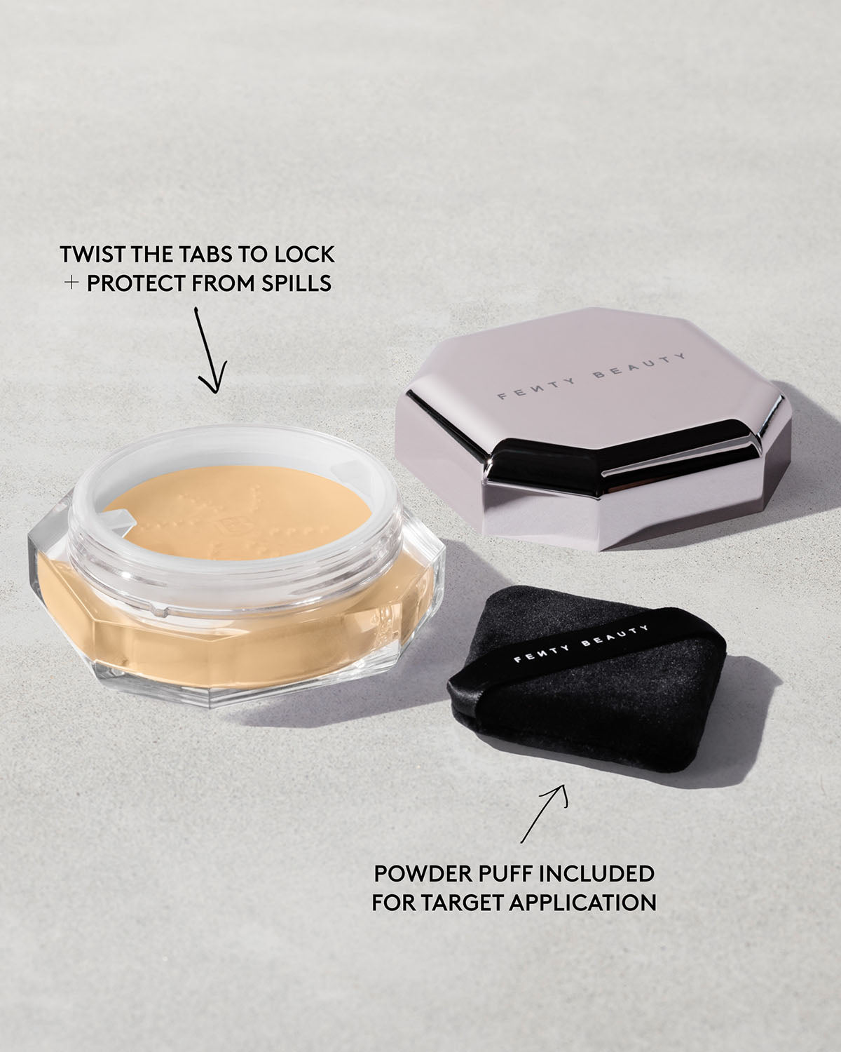 Set it Down Superfine Blurring Setting Powder — Cinnamon