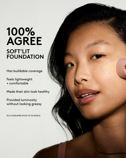 Soft'lit Naturally Luminous Longwear Foundation — 310