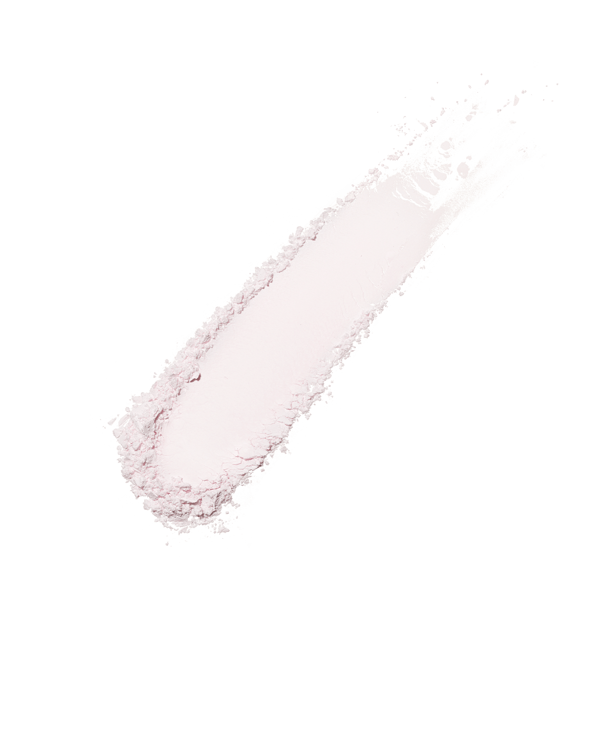 A smear of the Invisimatte Instant Setting Blotting Powder on a light background.