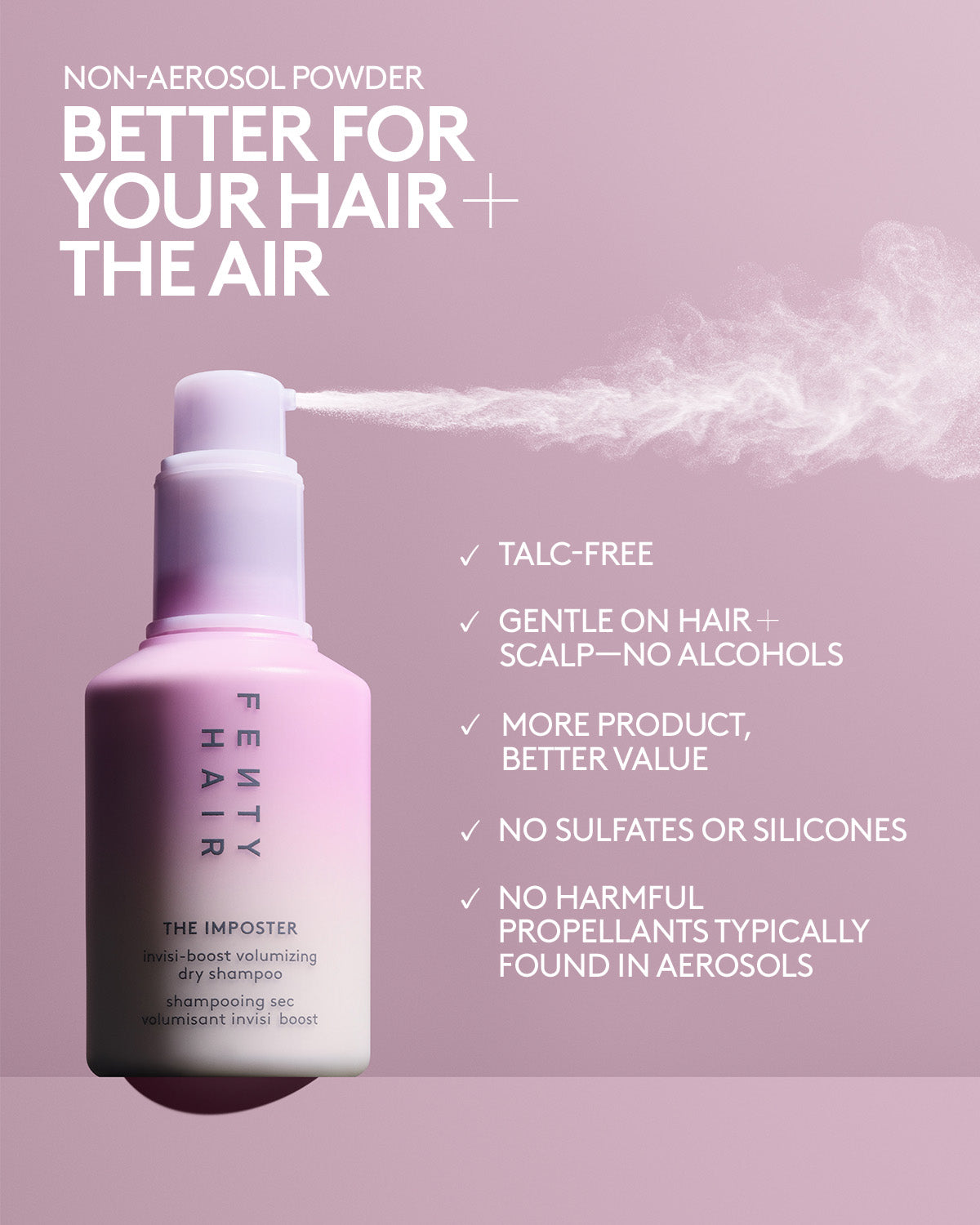 The Imposter Invisi-Boost Volumizing Dry Shampoo Powder