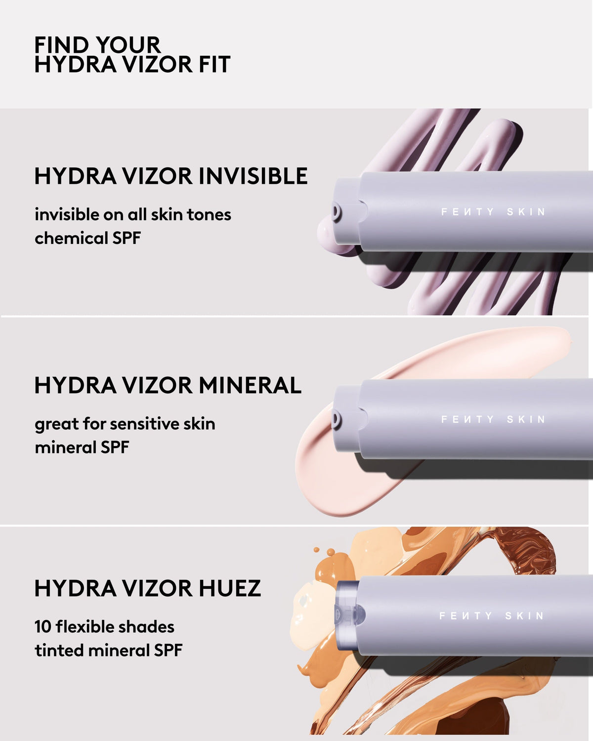 Hydra Vizor Huez Tinted Moisturizer Broad Spectrum Mineral SPF 30 Sunscreen Refill — 3