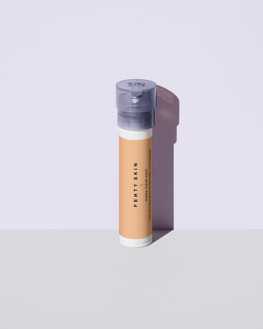 Hydra Vizor Hues tinted moisturizer sunscreen refill in shade 1 against a lavender background.